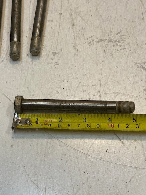 6 Quantity of SPEC Hex Head Screw Bolts 5" Long 13mm Thread (6 Quantity)