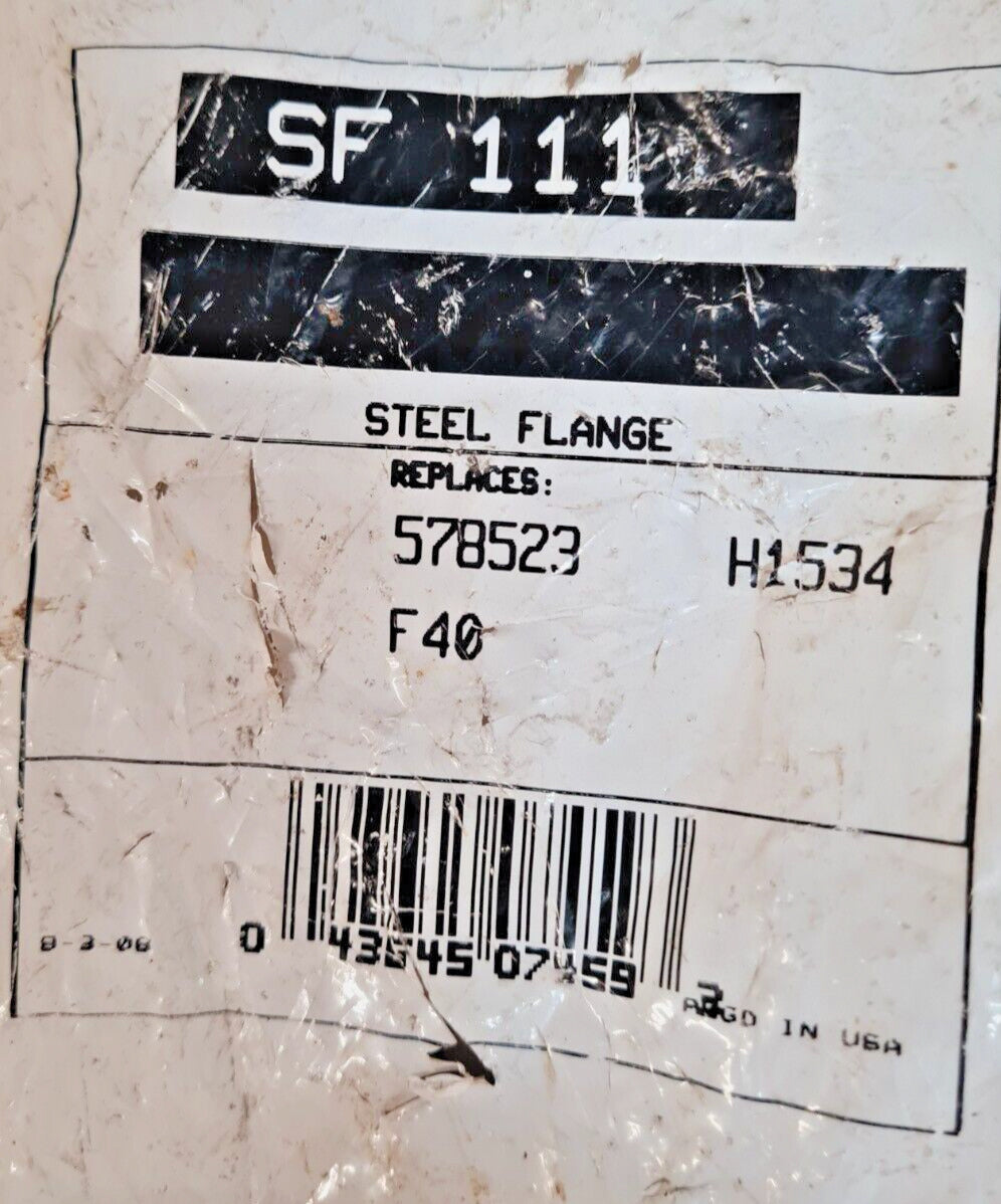 Steel Flange SF111 Replaces 578523 | H1534 | F40