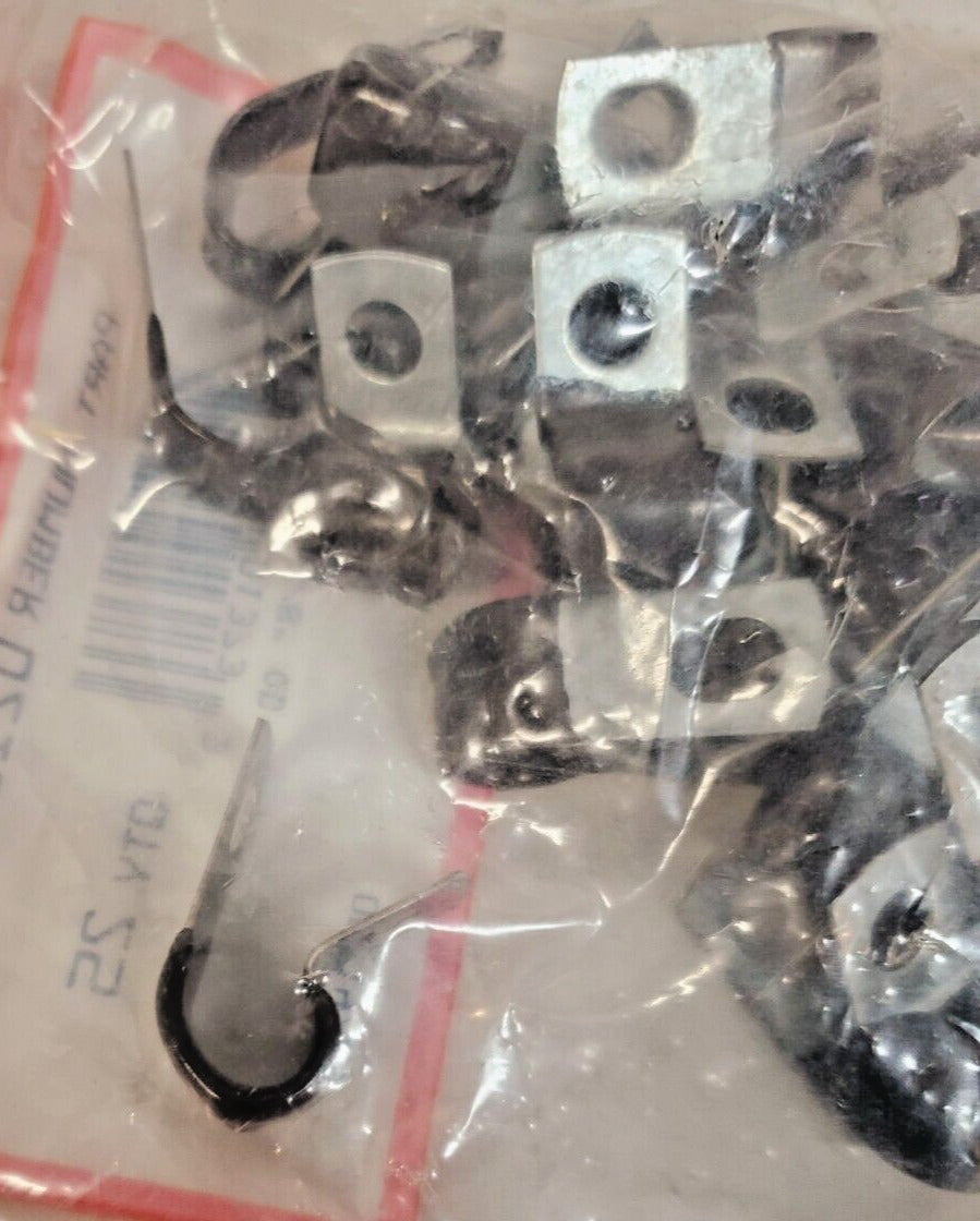 4 Packs of 25 Units of Velvac Tube Clips 021007 (100 Total Qty)