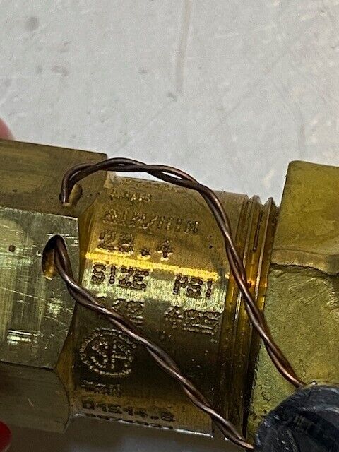 Brass Refrigeration Pressure Relief Valve CAT No. 3220, 3C2CA, 283C, D1514.B