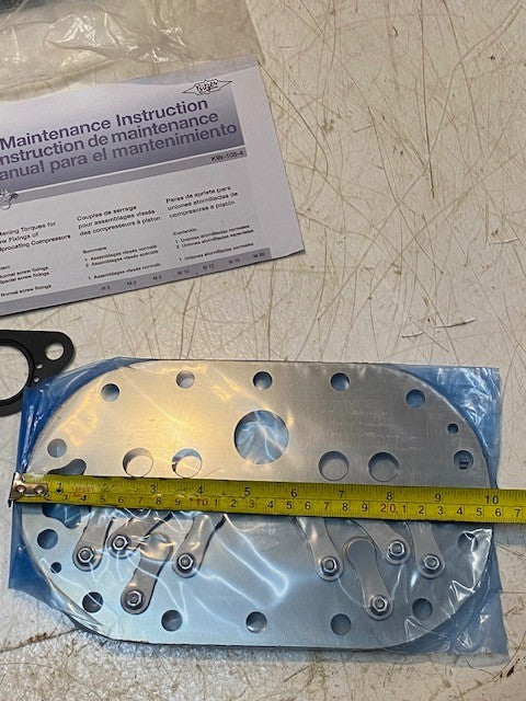 Bitzer 304051-03 Valve Complete Plate Kit 304012-22 | KW-105-4 | 28091-2 FA-A1-0