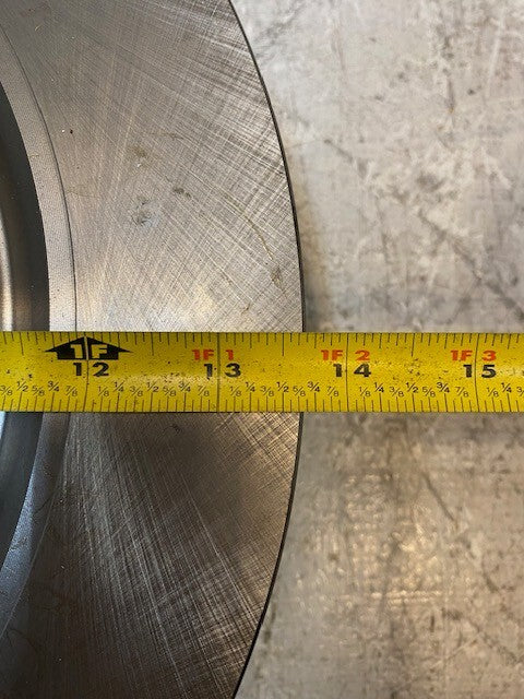 TRQ BRA74448 Brake Rotor 54186 | 200201