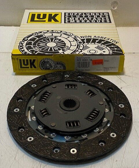 LuK Clutch Friction Disc 322006116 | 3B27A | 24mm Bore 8-3/8" Dia.