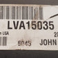 John Deere Replacement Part LVU15035 | 20190919DY2 | 6045