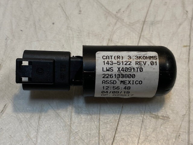 Cat Caterpillar 143-5122 RESISTOR ASSY | 2-1/2" Long 22mm Diameter ETE DT04-2P