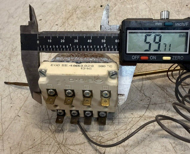 EGO Capillary High-Limit Safety Thermostat EGO-55.40653.020 Temperature Limiter