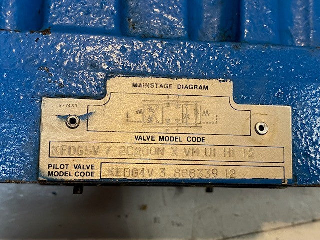 Vickers Hydraulic Proportional Valve KFDG4V386633912 | KFDG5V72C200NXVMU1H112