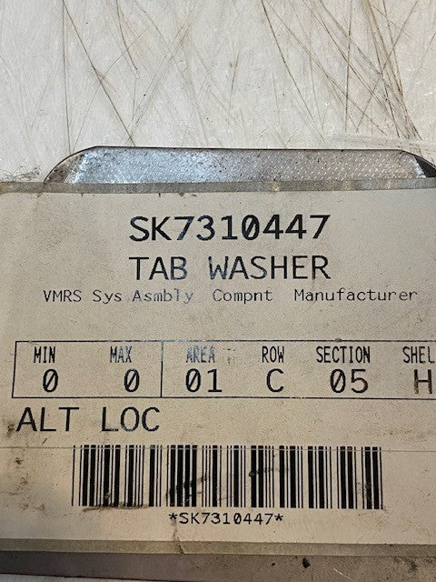 2 Quantity of JOST Tab Washers SK7310447 Locking Washer Hardware (2 Quantity)