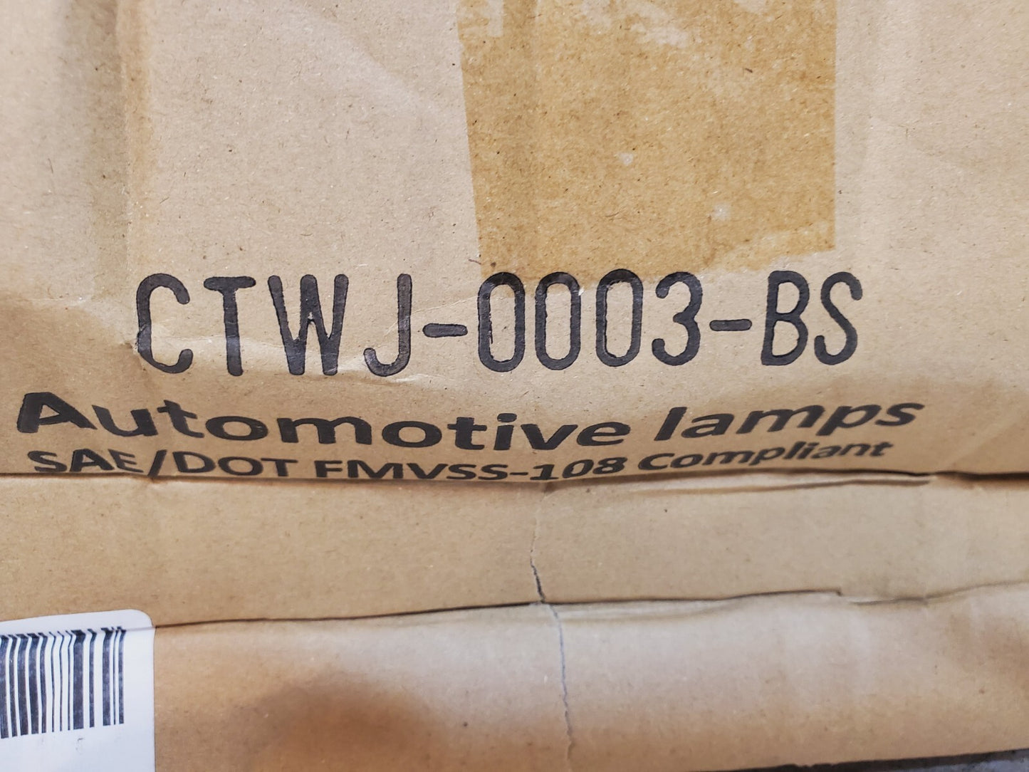 2 Quantity of Winjet Automotive Lamps Tail Lights CTWJ-0003-BS (2 Qty)