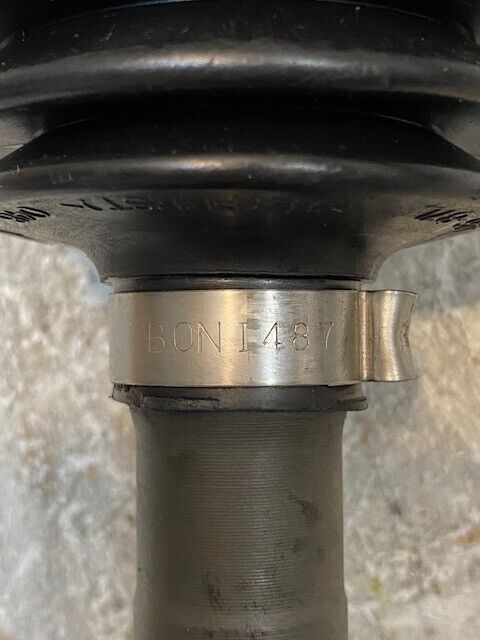 NTN CV Joint Axle 87LAC BONI487 25" Long 3-3/8" Shaft 25-Spline 22mm End