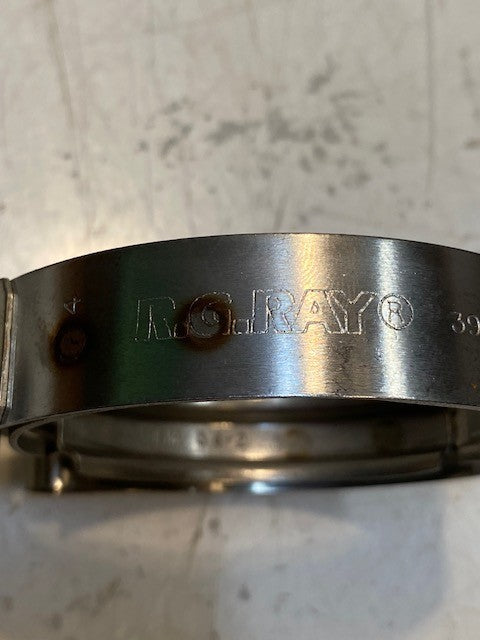 8 Quantity of R.G.Ray 3903652 T-Hose V-Band Clamps 3/4" Thick (8 Quantity)