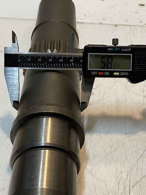 Drive Shaft 22mm Thread End 43mm 13-Spline End 30-Spline Center