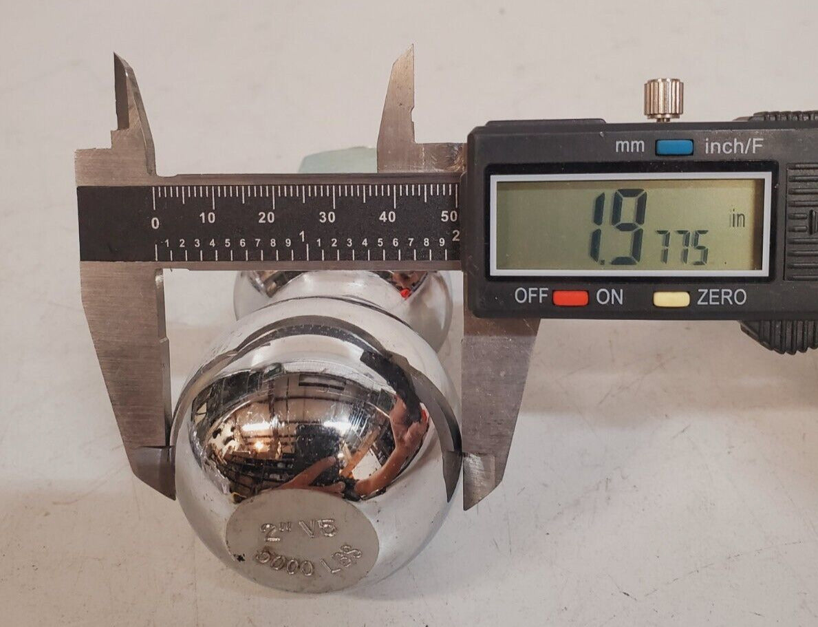 4 Quantity of Valmar Trailer Hitch Balls 2" | 5000 Lb | 80525 (4 Qty)