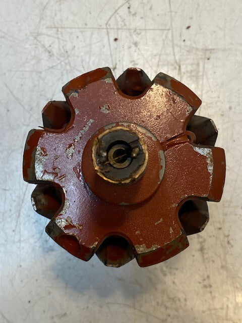 2 Qty of Alternator Rotor Generators 12-Teeth 10" L 4-3/4" OD 16mm Thread -2 Qty