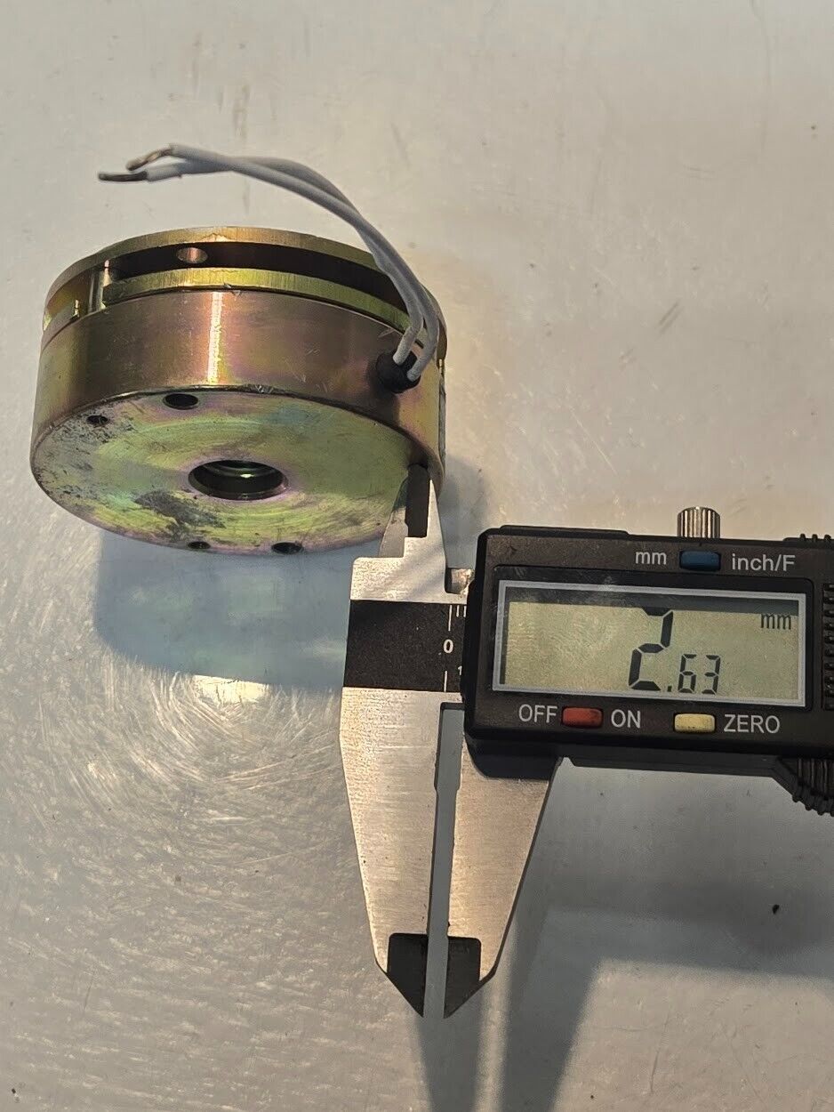 Invacare 1126412 Electric Parking Brake 24V DC | 2-3/8" Diameter 1" Thick