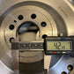 Flywheel 123-Teeth 8-Bolt 42mm-Bore H1906AU5 | 12-1/2" x 12-1/2" x 2-1/4"