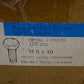 Box of 100 Pieces of Steel Hexagon Head Cap Bolts Screws M8x40 | 1043390