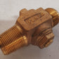 Ford Corporation Stop Valve 3/4" AWWA x Flare Brass