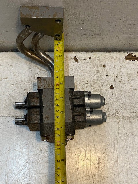 Hydraulic Spool Valve Assembly 2-Spool 27mm Valves