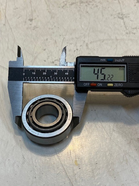 5 Quantity of KMM Bearings K002 | C-08.01 | 45mm OD 19mm Bore (5 Quantity)