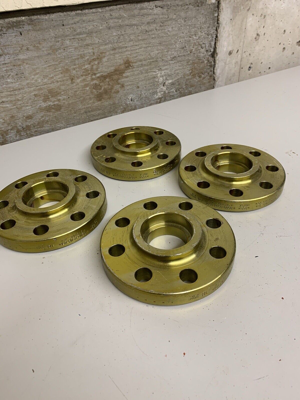 4 Pack of 2” - 300 B16 Raised Flanges 5.54, IS0-PN50-DN50, SA-A105N-C21