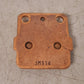2 Quantity of ATV Brake Pads 3M114 (2 Qty)