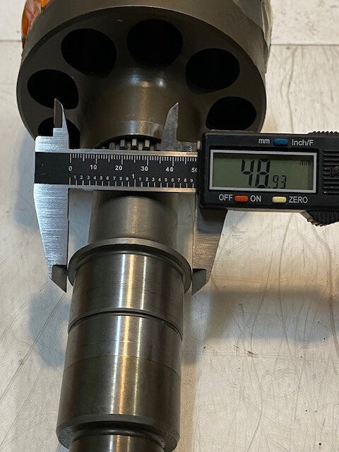 Output Shaft 9-Bolt, 12" L, W2-R234822.01, PVM098ER, 100528RM1023, 123AL00062A