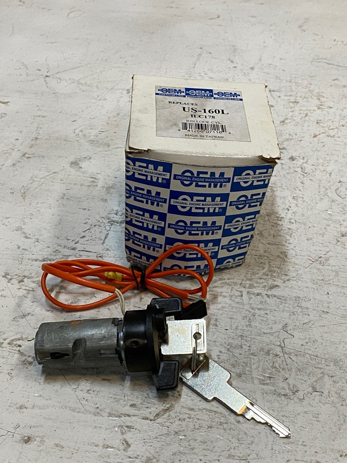 OEM Motor Ignition Lock Cylinder US-160L | ILC178