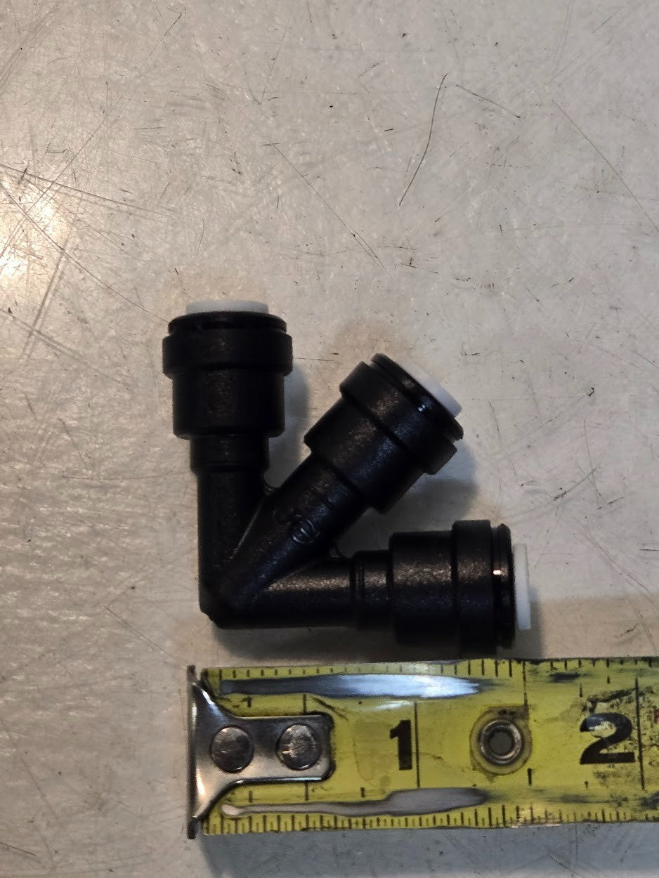 9 Quantity of John Guest NC2522 1/4" W Connectors for Delta 62033 (9 Qty)