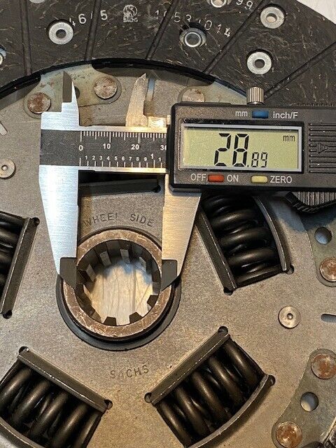 Valeo F202M Clutch Friction Disc 10-Spline | 29mm Bore | 10-3/8" Dia.