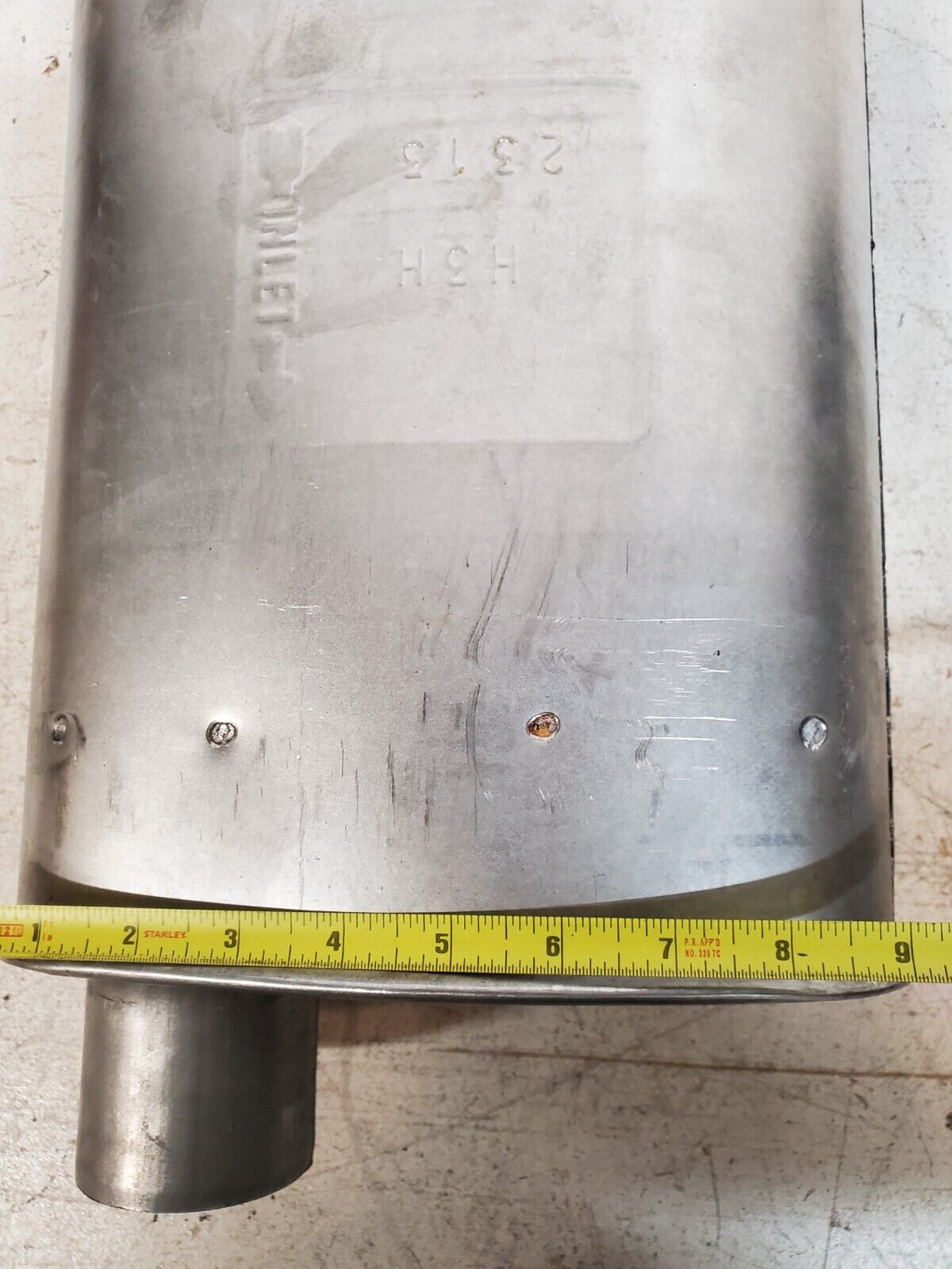 Exhaust Muffler H3H 2313