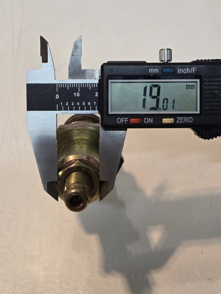 Vickers RV5-16-S-0-30 Pilot Operated Relief Cartridge Valve 4-1/4" Long 19mm Hex