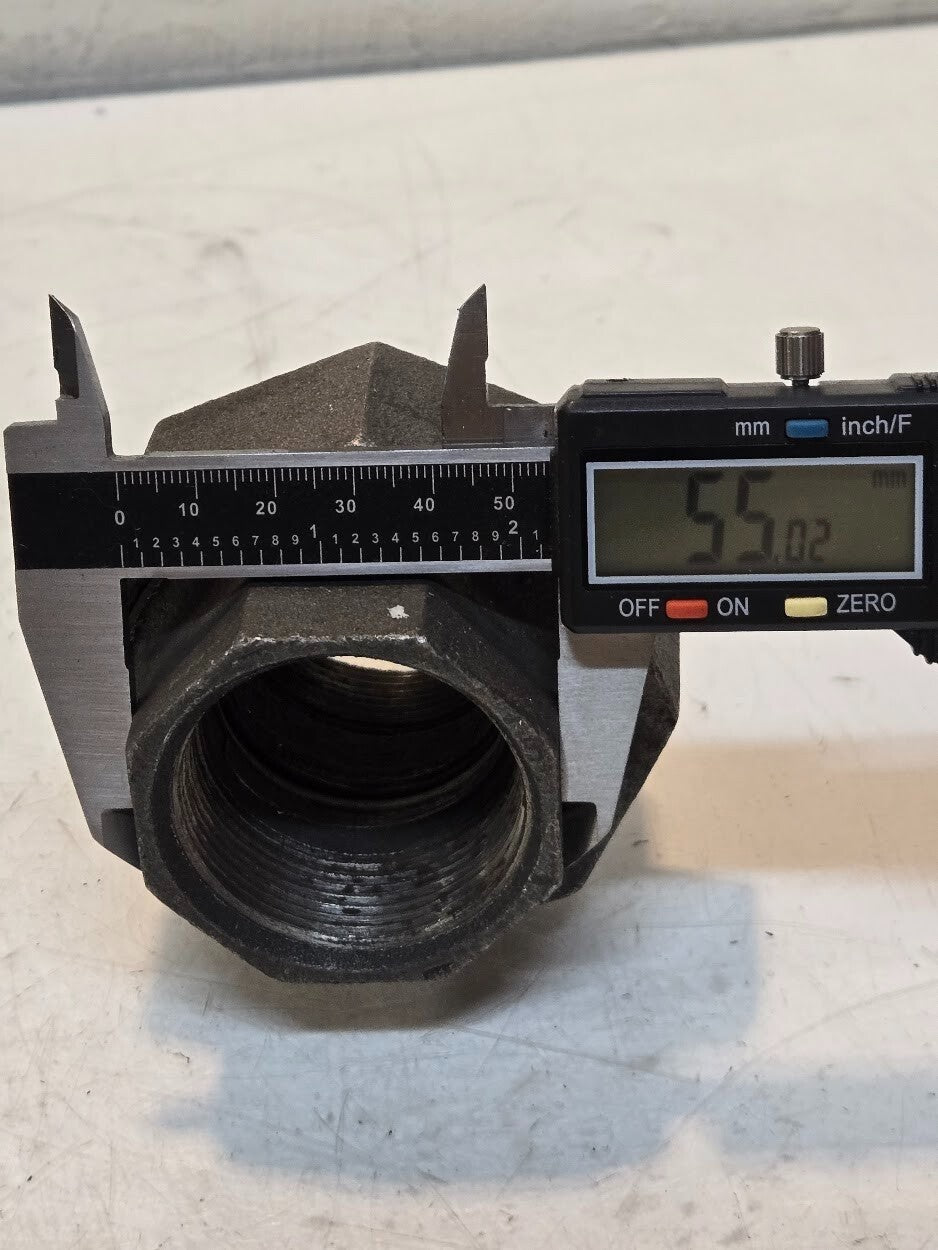 10 Quantity of Flagg 250 1-1/2 Inch Black Pipe Unions | 3-1/4" Hex Nut (10 Qty)