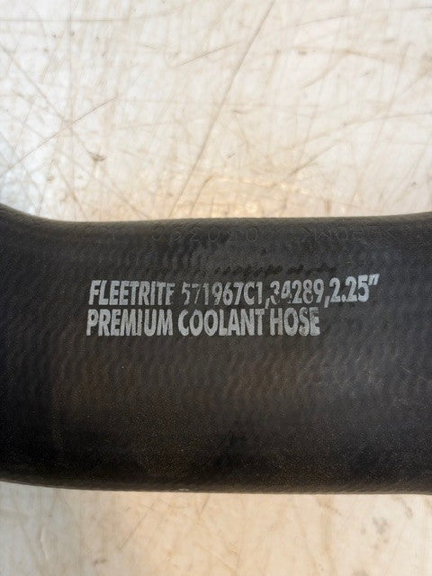 Fleetrite Upper Radiator Inlet Molded Premium Coolant Hose 2.25" 571967C1, 34289