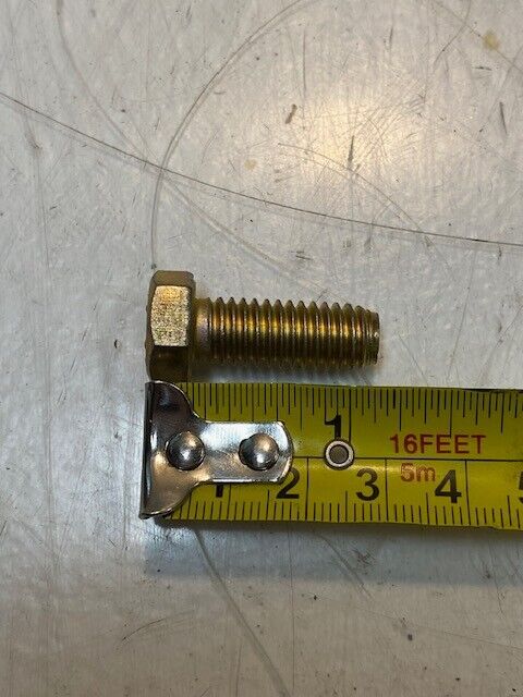 80 Quantity of Hex Head Screws 1-1/8" (31mm) Long 9mm Thread 14mm Head (80 Qty)