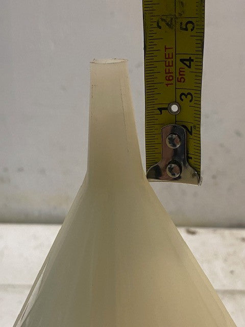 9 Qty of Hutzler Plastic Funnels 4-1/4" Dia. 4-1/2" Long 4940011043794 (9 Qty)