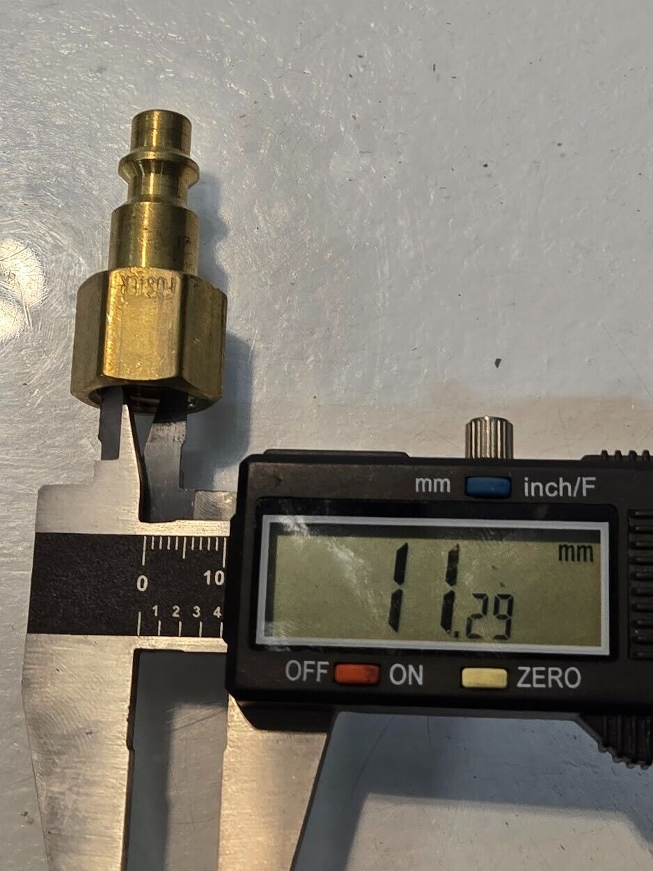 21 Quantity of Foster 11-3B 1/4" Male Quick Connect Couplers 1/4" FPT (21 Qty)