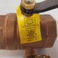 United Brass 2" Threaded Ball Valve 200Lbs WSP | 400Lbs W0G