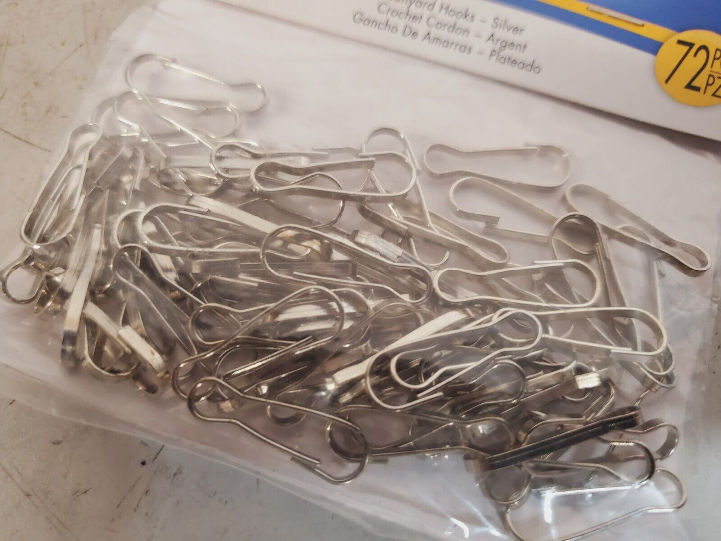 864 Quantity of Darice Lanyard Hooks Nickel Plated 23mm | 1881-27 (864 Qty)