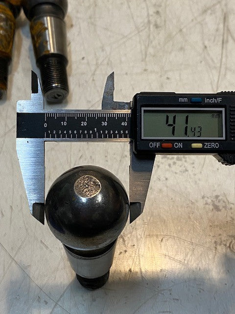 3 Quantity of Ball Studs V4 | 4-5/8" Long 22mm Thread 41mm OD (3 Quantity)