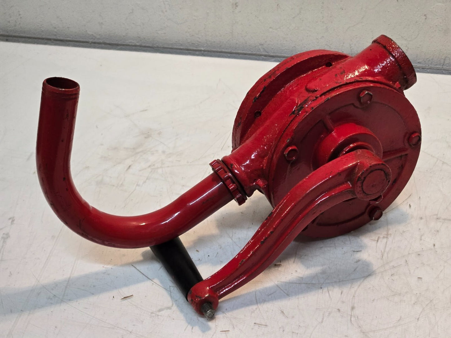 Hand-Crank Drum Transfer Pump HS-25 | 1" FPT Inlet | 3/4" ID Pipe Outlet