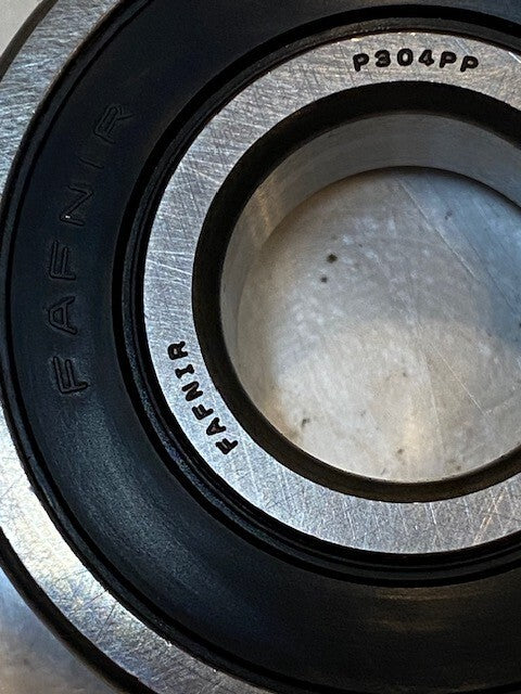 2 Quantity of Fafnir P304PP Single Row Ball Bearings 52x20x15mm (2 Quantity)