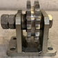 Dual Sprocket Idler Bracket Assembly With Base-Mounted Clevis Block