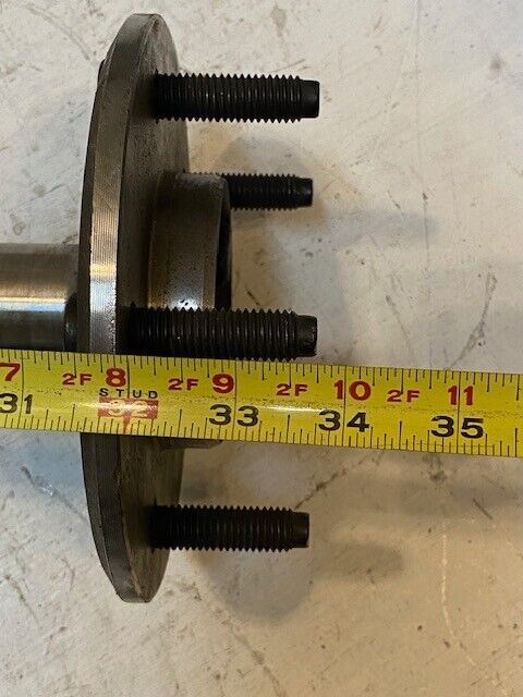 Axle Shaft 33-3/4" Long 31-Spline 5-Bolt 14mm Bolt Thread 39mm Shaft Dia.