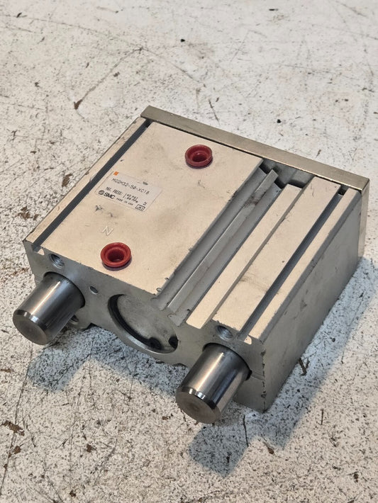SMC Guided Pneumatic Cylinder MGQM32-50-XC18 | 145 PSI See Pictures