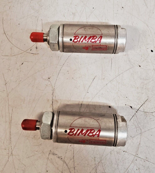 2 Quantity of Bimba Pneumatic Cylinders SSrd-090.5-NT (2 Qty)