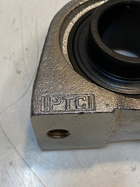 2 Quantity of IPTCI Pillow Block Bearings PA207 BUC207-23G 36mm Bore (2 Qty)