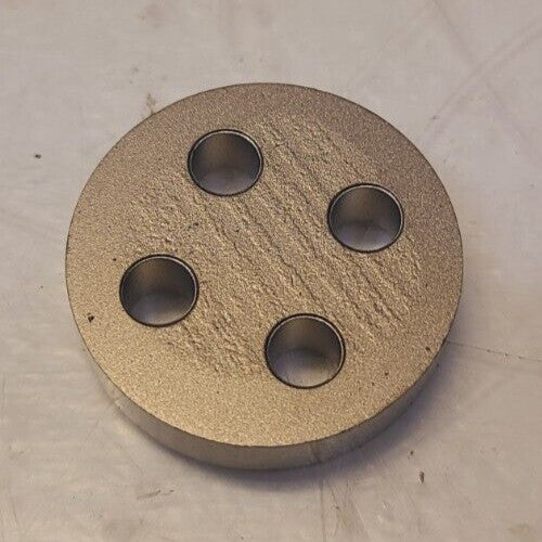 5 Qty. of Carbide Valve Disk Round 1" Dia  x 0.2" thickness | 4 Holes (5 Qty)