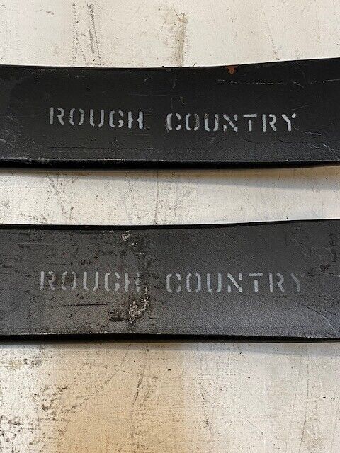 Pair of Rough Country Add-A-Leaf G111 25-3/4" Long 3" Wide 14mm & 12mm Holes