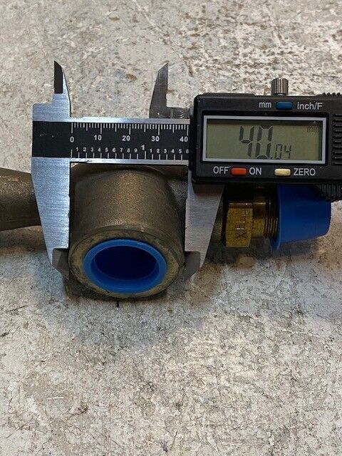 Jet Pump Valve 3/4 | 958 | 6-1/4" Long 2" Tall 40mm OD Bore